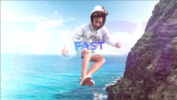 动态开场幻灯片展示AE模板