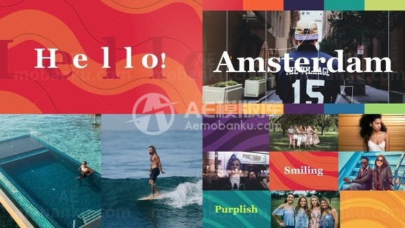 动态照片幻灯片展示AE模板