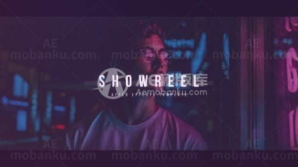 动态宣传片展示AE模板