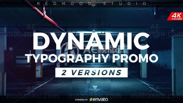 动态排版宣传片AE模板