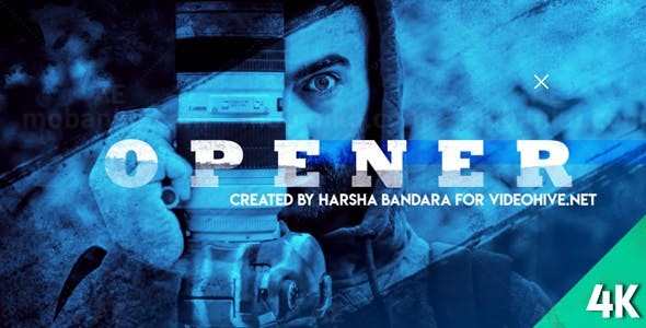 优雅踏脚节奏标志演绎AE模板