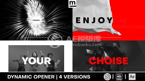 能源未来宣传片演绎AE模板