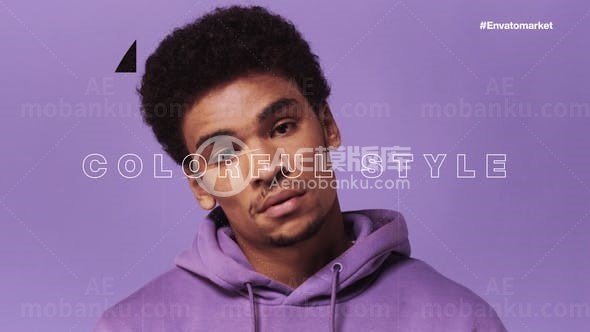 时尚宣传片幻灯片展示AE模板