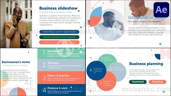 商业宣传促销幻灯片展示AE模板