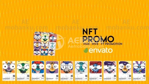 虚拟货币徽标动态演绎AE模板