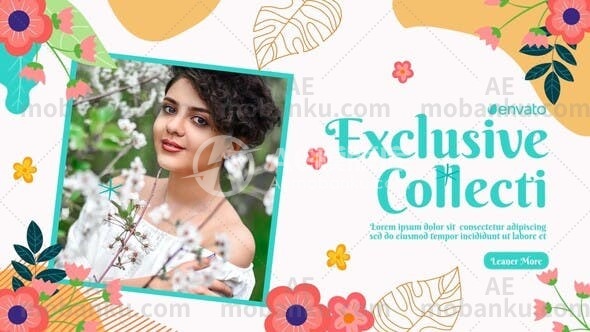 春季大甩卖产品促销宣传AE模板