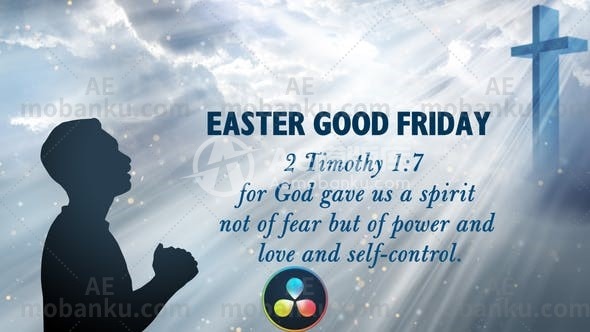 复活节庆祝活动展示AE模板