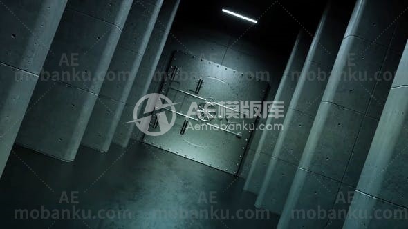 3D安全标志动态演绎AE模板