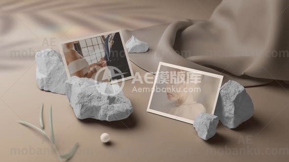 3D婚礼幻灯片视频展示AE模板