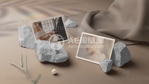 3D婚礼幻灯片视频展示AE模板