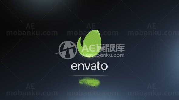 7组圆形切片标志logo演绎动画AE模版