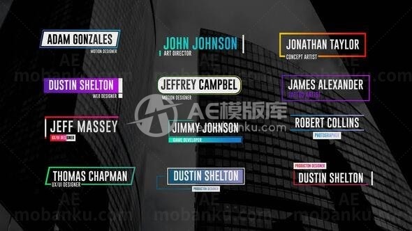 创意字幕条动画达芬奇模版