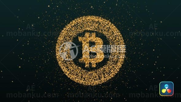 虚拟货币标志揭示AE模版-AE模板库-数智分享平台