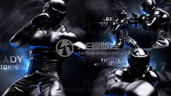 创意视频开场动画AE模版