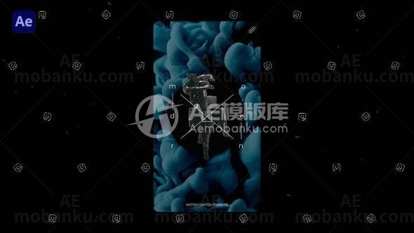 简洁故事视频AE模版