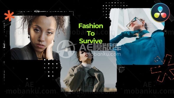 酷城市时尚动画AE模版