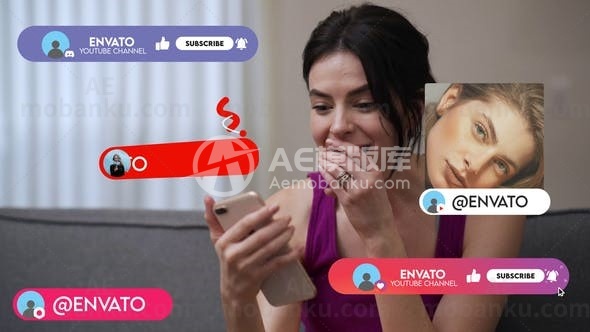 创意视频动画AE模版