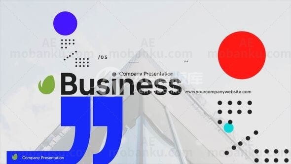 公司企业宣传片AE模版