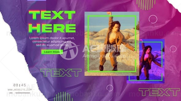 创意时尚视频展示AE模版