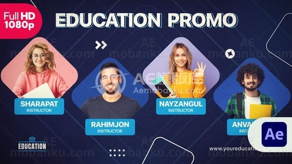 教育宣传片宣传AE模版