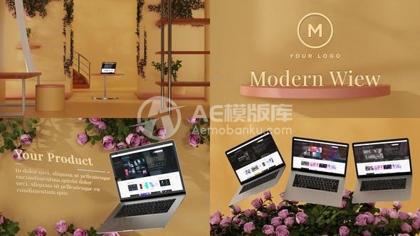 优雅的网络促销AE模版