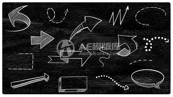 创意元素包动画AE模版