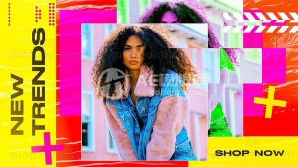 时尚都市视频开场AE模版