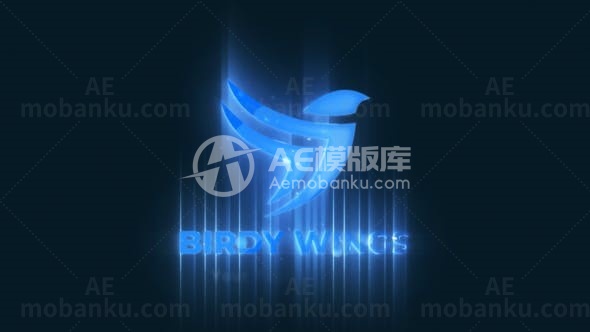 电影标志logo演绎动画AE模版