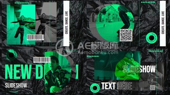 嘻哈风格视频包装AE模版