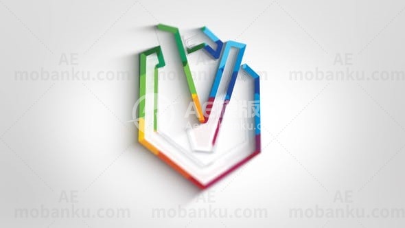 创意logo演绎动画AE模版