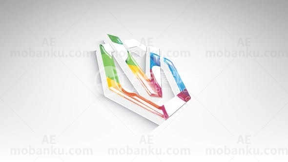 创意logo演绎动画AE模版