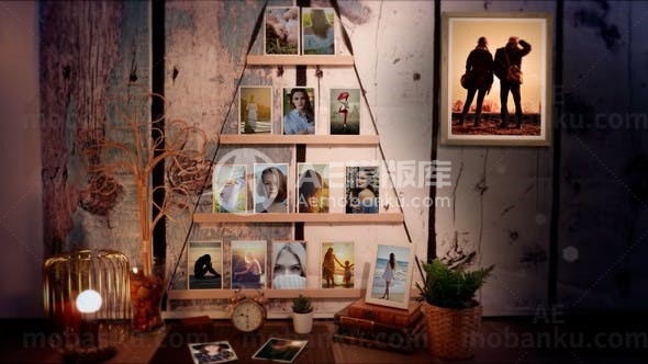 记忆回忆相册动画AE模板