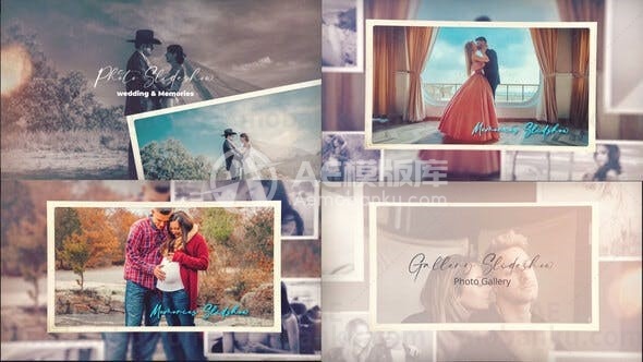 记忆回忆相册动画AE模板