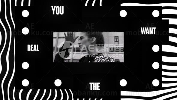 快闪视频开场动画AE模板