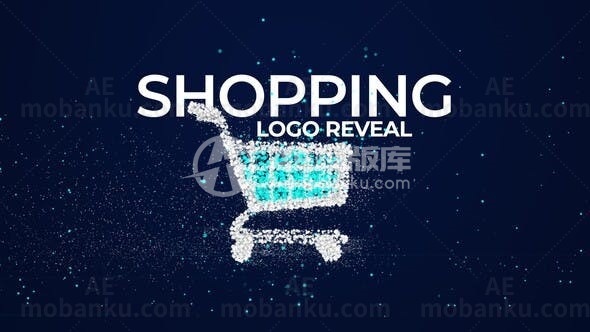 网购电商Logo演绎动画AE模板