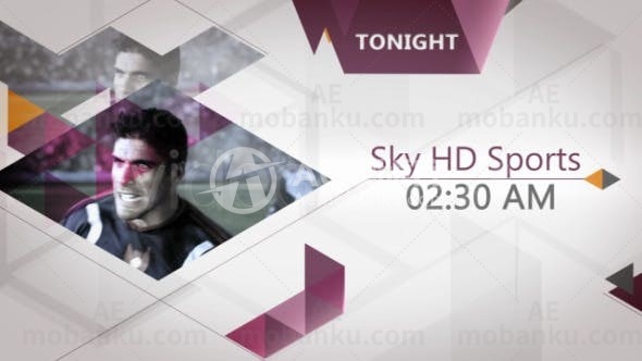 创意电视视频包装AE模板