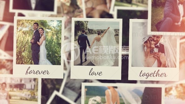 照片相册动画AE模板