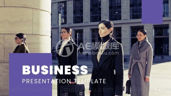 创意演示包视频开场AE模板