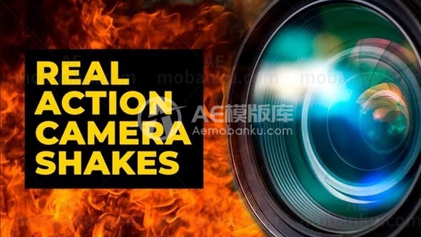 创意相机动画AE模板