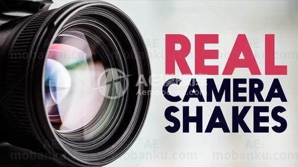 相机震动动画AE模板