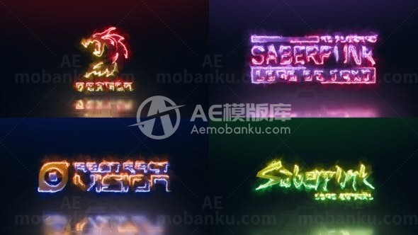 创意logo演绎动画AE模板