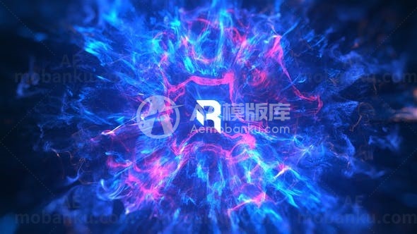 冲击波logo演绎动画AE模板