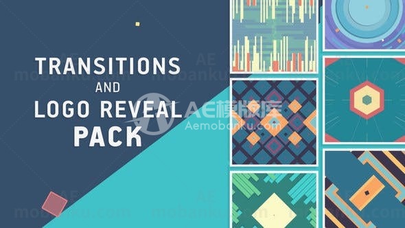 创意转场过渡logo演绎动画AE模板