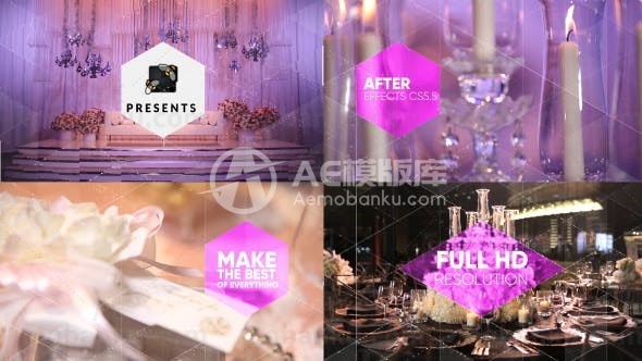 创意视频开场动画AE模板