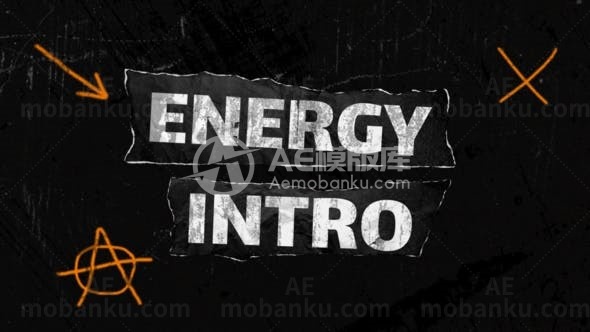 虚幻能量创意视频AE模板