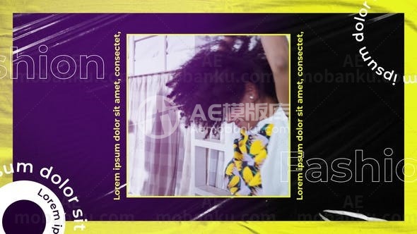 城市宣传片图文展示AE模板