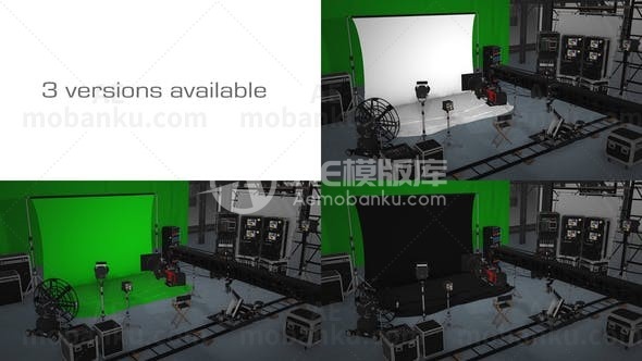 视频和电影制作logo演绎动画AE模板