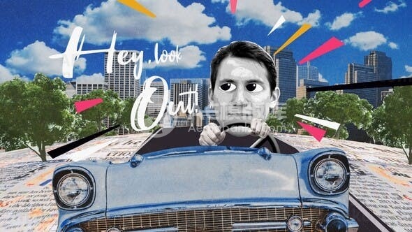 创意视频动画AE模板