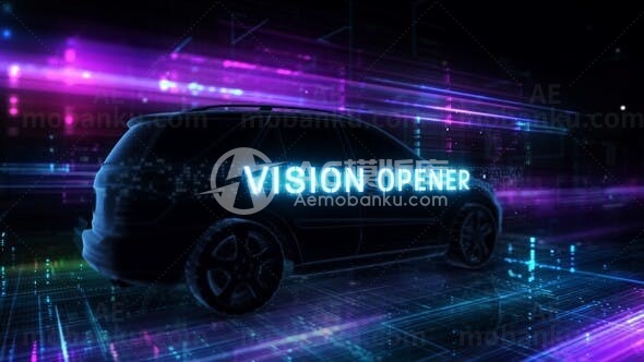 创意视频开场AE模版