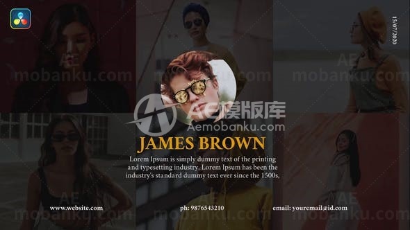 创意视频包装AE模板